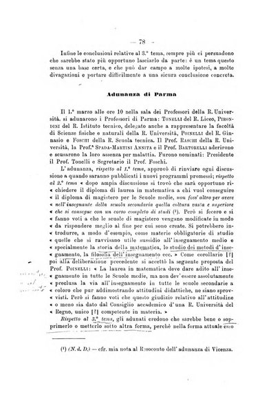 Bollettino di matematica giornale scientifico didattico per l'incremento degli studi matematici nelle scuole medie