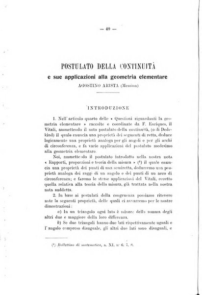 Bollettino di matematica giornale scientifico didattico per l'incremento degli studi matematici nelle scuole medie