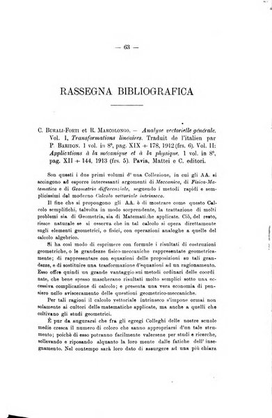 Bollettino di matematica giornale scientifico didattico per l'incremento degli studi matematici nelle scuole medie