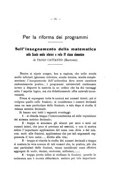 Bollettino di matematica giornale scientifico didattico per l'incremento degli studi matematici nelle scuole medie