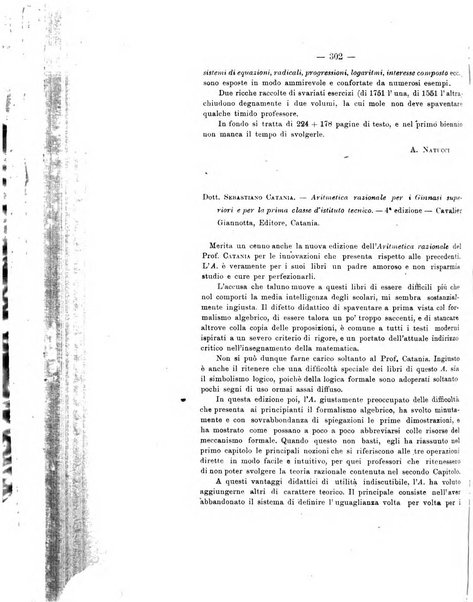 Bollettino di matematica giornale scientifico didattico per l'incremento degli studi matematici nelle scuole medie