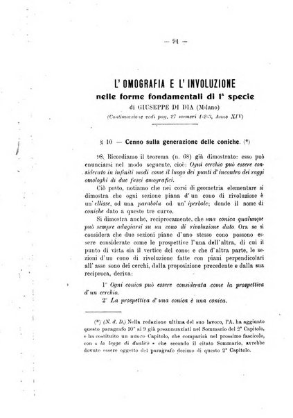 Bollettino di matematica giornale scientifico didattico per l'incremento degli studi matematici nelle scuole medie