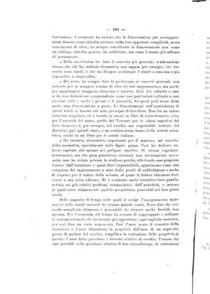 Bollettino di matematica giornale scientifico didattico per l'incremento degli studi matematici nelle scuole medie