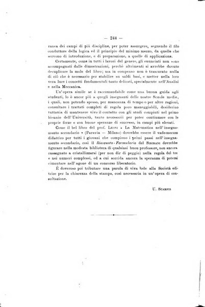 Bollettino di matematica giornale scientifico didattico per l'incremento degli studi matematici nelle scuole medie