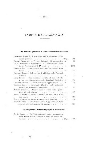 Bollettino di matematica giornale scientifico didattico per l'incremento degli studi matematici nelle scuole medie