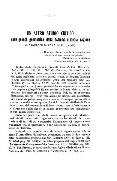 Bollettino di matematica giornale scientifico didattico per l'incremento degli studi matematici nelle scuole medie