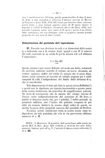 Bollettino di matematica giornale scientifico didattico per l'incremento degli studi matematici nelle scuole medie