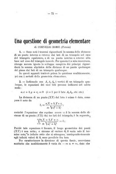 Bollettino di matematica giornale scientifico didattico per l'incremento degli studi matematici nelle scuole medie