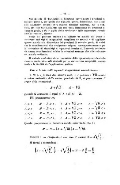 Bollettino di matematica giornale scientifico didattico per l'incremento degli studi matematici nelle scuole medie