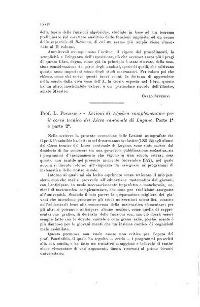 Bollettino di matematica giornale scientifico didattico per l'incremento degli studi matematici nelle scuole medie