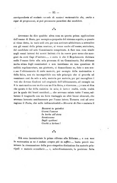 Bollettino di matematica giornale scientifico didattico per l'incremento degli studi matematici nelle scuole medie