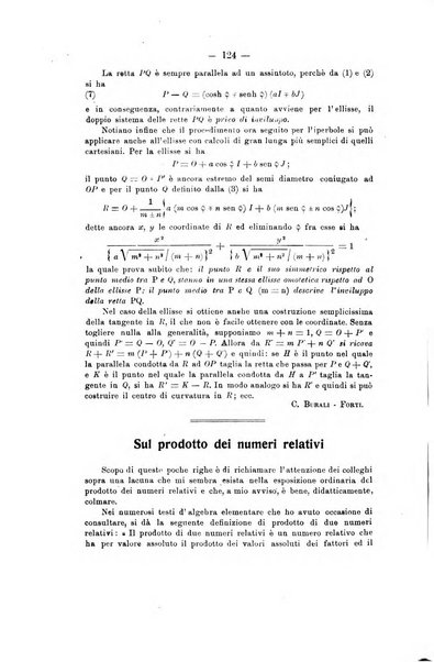 Bollettino di matematica giornale scientifico didattico per l'incremento degli studi matematici nelle scuole medie