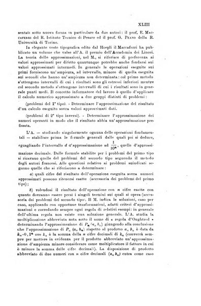 Bollettino di matematica giornale scientifico didattico per l'incremento degli studi matematici nelle scuole medie