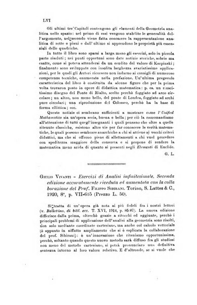 Bollettino di matematica giornale scientifico didattico per l'incremento degli studi matematici nelle scuole medie