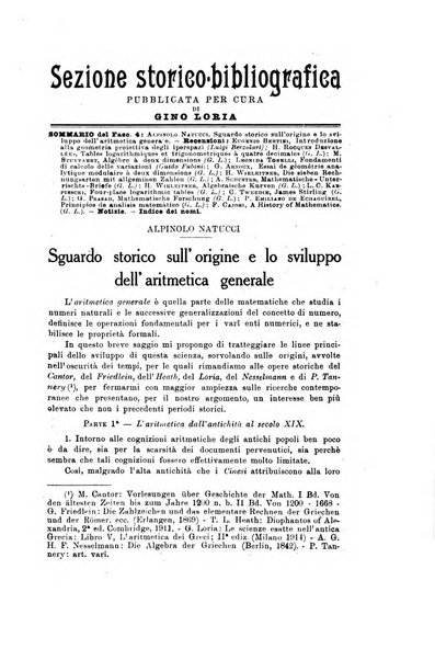 Bollettino di matematica giornale scientifico didattico per l'incremento degli studi matematici nelle scuole medie