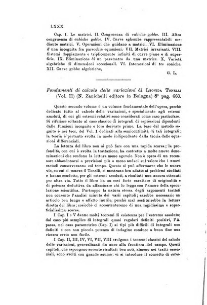 Bollettino di matematica giornale scientifico didattico per l'incremento degli studi matematici nelle scuole medie