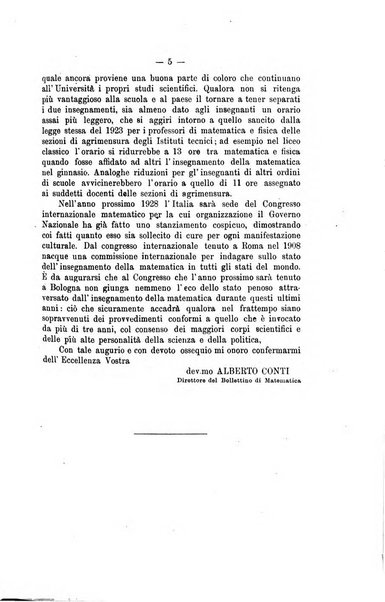 Bollettino di matematica giornale scientifico didattico per l'incremento degli studi matematici nelle scuole medie