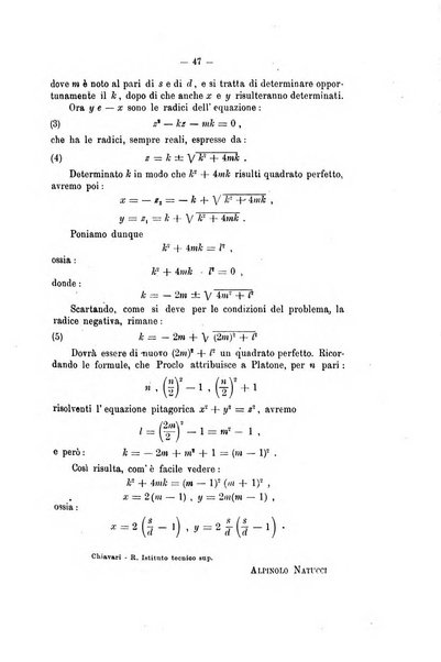 Bollettino di matematica giornale scientifico didattico per l'incremento degli studi matematici nelle scuole medie