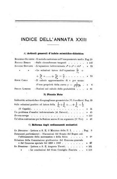 Bollettino di matematica giornale scientifico didattico per l'incremento degli studi matematici nelle scuole medie