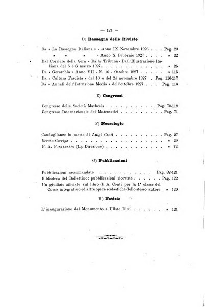 Bollettino di matematica giornale scientifico didattico per l'incremento degli studi matematici nelle scuole medie