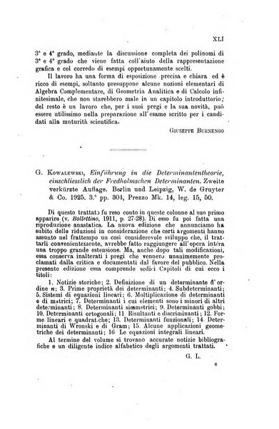 Bollettino di matematica giornale scientifico didattico per l'incremento degli studi matematici nelle scuole medie