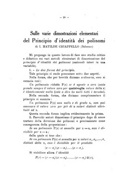 Bollettino di matematica giornale scientifico didattico per l'incremento degli studi matematici nelle scuole medie