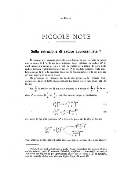 Bollettino di matematica giornale scientifico didattico per l'incremento degli studi matematici nelle scuole medie