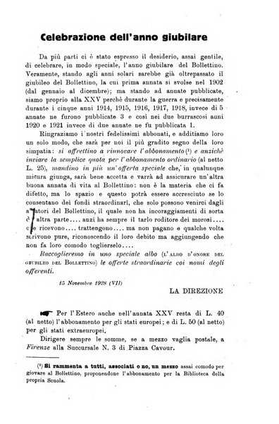 Bollettino di matematica giornale scientifico didattico per l'incremento degli studi matematici nelle scuole medie