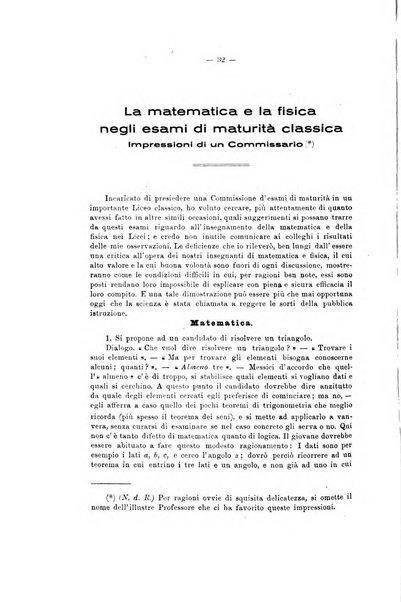 Bollettino di matematica giornale scientifico didattico per l'incremento degli studi matematici nelle scuole medie