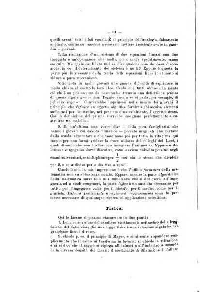 Bollettino di matematica giornale scientifico didattico per l'incremento degli studi matematici nelle scuole medie