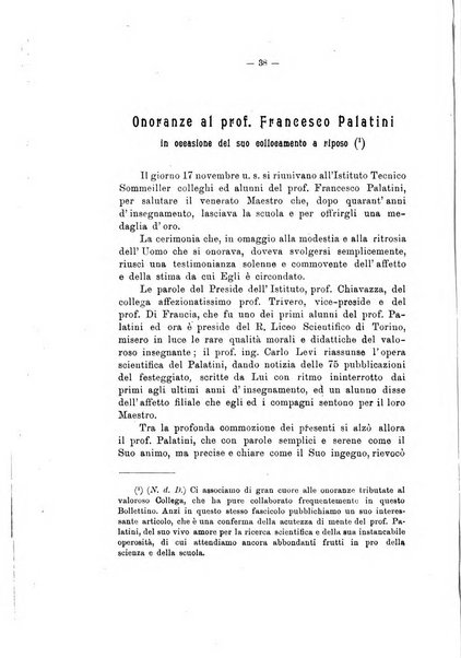 Bollettino di matematica giornale scientifico didattico per l'incremento degli studi matematici nelle scuole medie