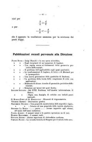 Bollettino di matematica giornale scientifico didattico per l'incremento degli studi matematici nelle scuole medie