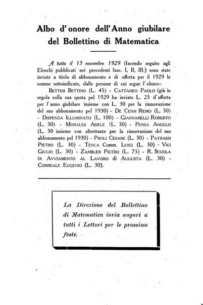 Bollettino di matematica giornale scientifico didattico per l'incremento degli studi matematici nelle scuole medie