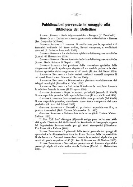 Bollettino di matematica giornale scientifico didattico per l'incremento degli studi matematici nelle scuole medie