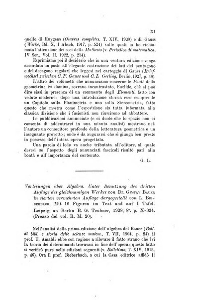 Bollettino di matematica giornale scientifico didattico per l'incremento degli studi matematici nelle scuole medie