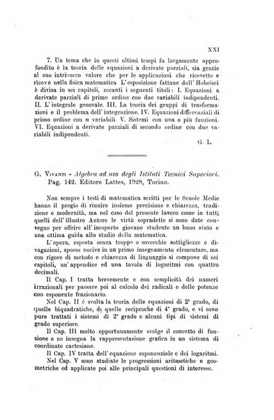 Bollettino di matematica giornale scientifico didattico per l'incremento degli studi matematici nelle scuole medie