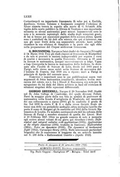 Bollettino di matematica giornale scientifico didattico per l'incremento degli studi matematici nelle scuole medie