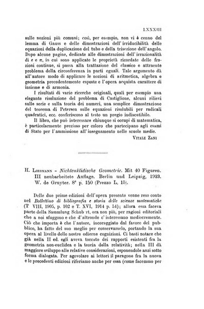 Bollettino di matematica giornale scientifico didattico per l'incremento degli studi matematici nelle scuole medie