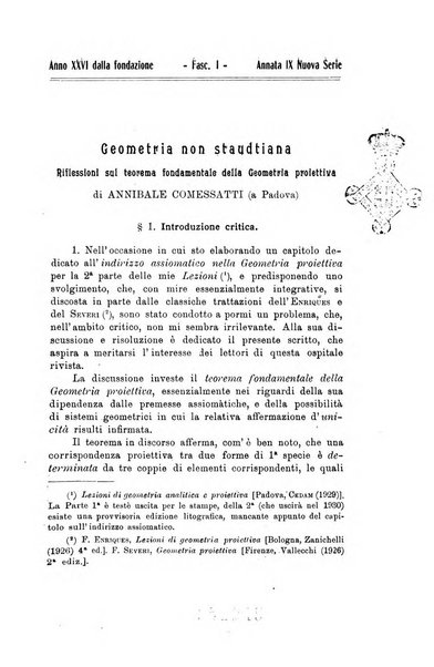 Bollettino di matematica giornale scientifico didattico per l'incremento degli studi matematici nelle scuole medie