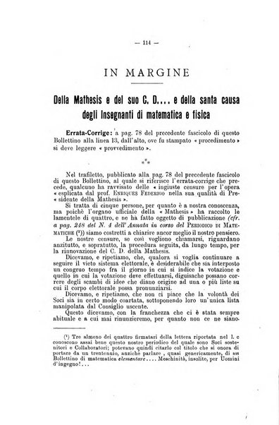 Bollettino di matematica giornale scientifico didattico per l'incremento degli studi matematici nelle scuole medie