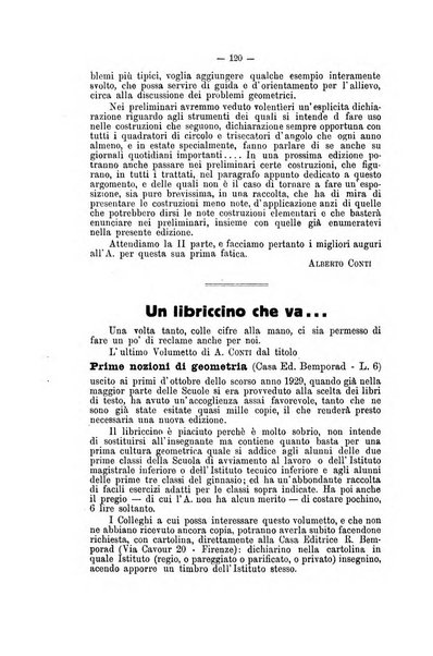 Bollettino di matematica giornale scientifico didattico per l'incremento degli studi matematici nelle scuole medie