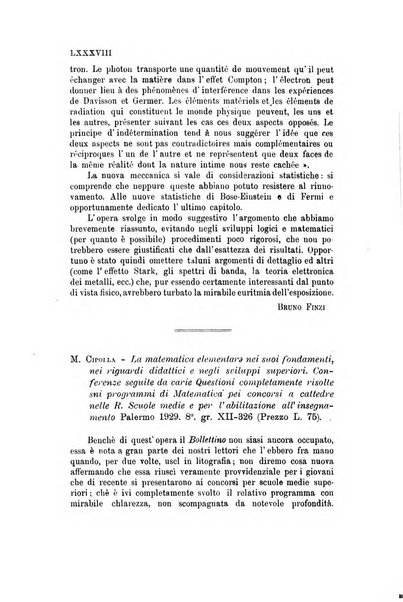 Bollettino di matematica giornale scientifico didattico per l'incremento degli studi matematici nelle scuole medie