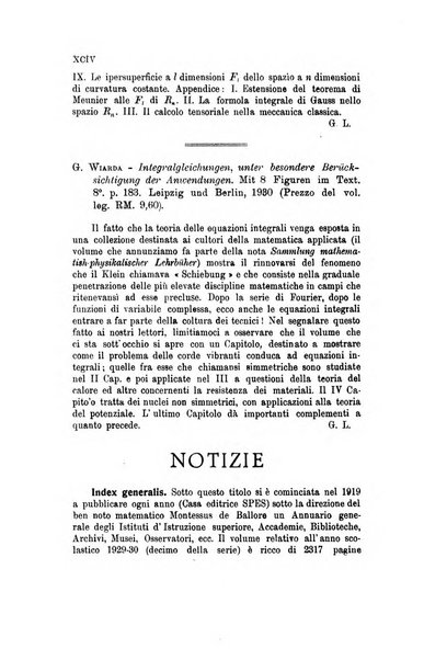 Bollettino di matematica giornale scientifico didattico per l'incremento degli studi matematici nelle scuole medie