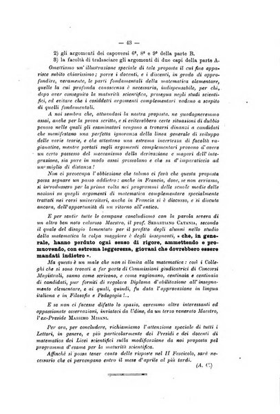 Bollettino di matematica giornale scientifico didattico per l'incremento degli studi matematici nelle scuole medie