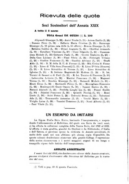 Bollettino di matematica giornale scientifico didattico per l'incremento degli studi matematici nelle scuole medie