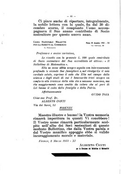 Bollettino di matematica giornale scientifico didattico per l'incremento degli studi matematici nelle scuole medie