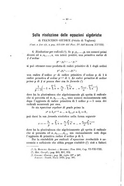 Bollettino di matematica giornale scientifico didattico per l'incremento degli studi matematici nelle scuole medie