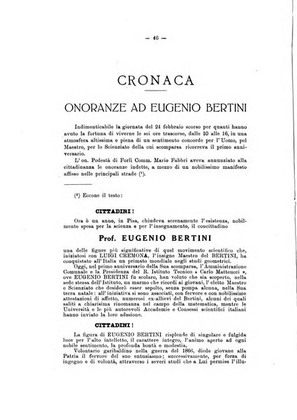 Bollettino di matematica giornale scientifico didattico per l'incremento degli studi matematici nelle scuole medie