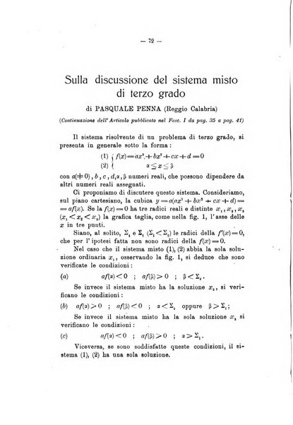 Bollettino di matematica giornale scientifico didattico per l'incremento degli studi matematici nelle scuole medie