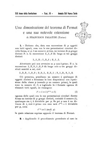 Bollettino di matematica giornale scientifico didattico per l'incremento degli studi matematici nelle scuole medie